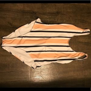 Missguided high cut one piece